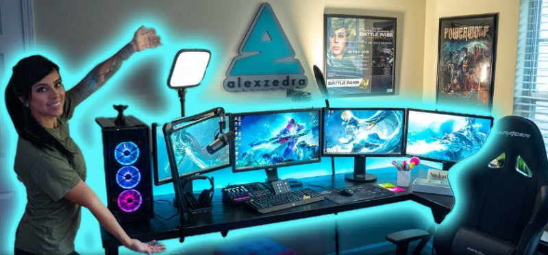 Setup de Alex Zedra