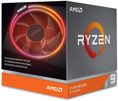 AMD 3900X Ryzen 9 – Procesador con ventilador Wraith Prism