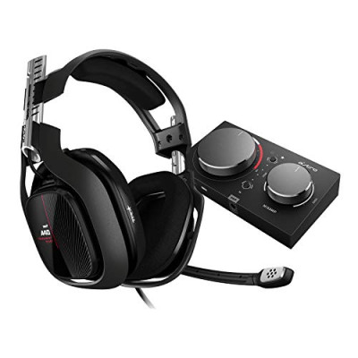 ASTRO Gaming A40TR – Auriculares Alámbricos y MixAmpPro TR, 4ta Gen, Audio V2, Dolby Audio