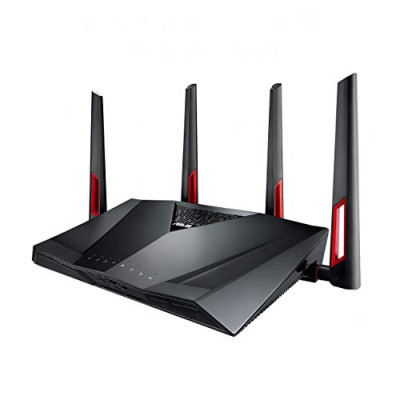 ASUS RT-AC88U – Router Gaming AC3100 Doble Banda Gigabit (triple VLAN, Ai-Mesh soportado, WTFast acelerador de juegos, compatible con DD-WRT y con Ai Mesh wifi)