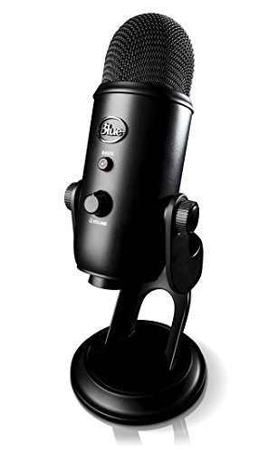Blue Yeti – Micrófono USB, diseño negro
