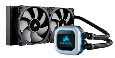 Corsair Hydro Series H100i PRO RGB – Refrigerador Líquido Para CPU, USB, 240 mm Radiador, RGB