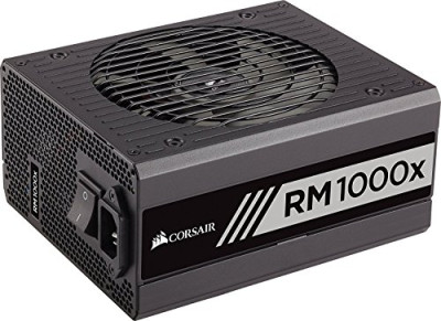 Corsair RM1000x – Fuente de Alimentación (completamente modular, 80 plus gold, 1000 watt, EU)