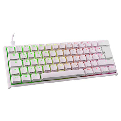 Ducky One 2 Mini Gaming, MX-Black, RGB-LED, Blanco