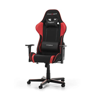 DX RACER – Formula F11 Gaming Chair, Black/Red, Tela, Negro/Rojo, 85.5 x 69.7 x 35.2 cm