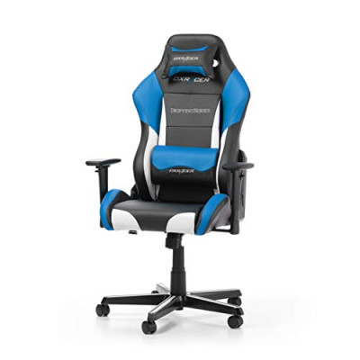 DXRacer (el Original) Drifting D61 – Silla Oficina, Cuero sintético, Negro