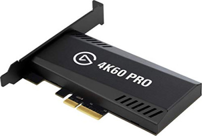 elgato Game Capture 4K60 Pro – Captura y traspaso de señal a 4K 60FPS HDR Captura, PCI x4 (Interno), Tecnología Visualización Instantánea de latencia ultrabaja