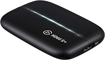 Elgato Game Capture HD60 S+ – Tarjeta de captura 1080p60 HDR10 con traspaso de señal 4K60 HDR10 sin retardo, tecnología de latencia ultrabaja