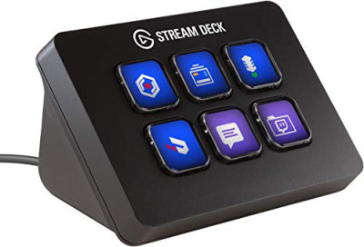 Elgato Stream Deck Mini – Controlador para creación de contenido en directo con 6 teclas LCD personalizables, para Windows 10 y macOS 10.13 o posteriores, Negro