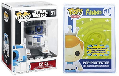 Funko Pop: Movies: Star Wars – R2-D2 Collectible Figure   FUNKO PROTECTIVE CASE