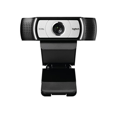 Logitech C930e – Business Webcam, Video-Llamadas Full HD 1080p/30fps, Corrección y Enfoque Automáticos, Zoom 4X, Tapa de Privacidad, Skype Business, WebEx, Lync, Cisco, PC/Mac/Portátil/Macbook/Chrome