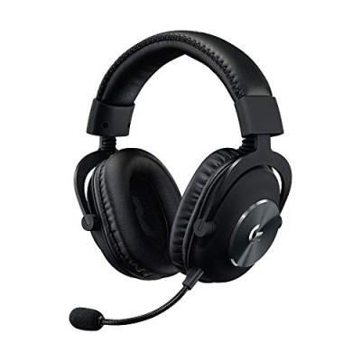 Logitech G PRO X Auriculares Gaming con Cable y Micrófono – con Blue VO!CE, DTS Headphone:X 7.1, Controladores PRO-G 50mm, Sonido Surround 7.1 para Esports, para PC/PS/Xbox/Nintendo Switch - Negro