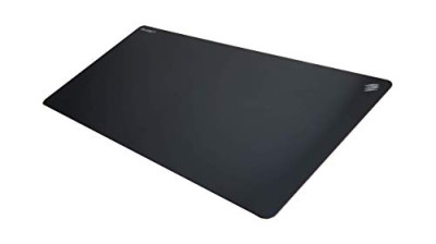 Mad Catz G.L.I.D.E. 38 Negro – Alfombrilla de ratón (Negro, Monótono, Tela, Silicona, Base antiderrapante, Alfombrilla de ratón para Juegos)