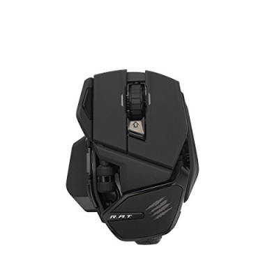 Mad Catz R.A.T – Ratón para Gaming (10 Controles programables), Negro