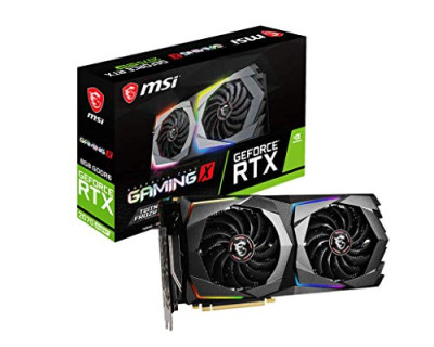 MSI Gaming GeForce RTX 2070 Super – 8GB GDRR6 256-Bit HDMI/DP Nvlink Twin-Froze Turing Architecture Overclocked Tarjeta gráfica (RTX 2070 Super Gaming X)