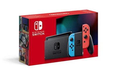 Nintendo Switch – Consola color Azul Neón/Rojo Neón (Modelo 2019)