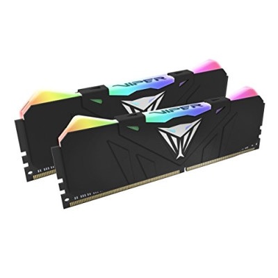 Patriot Viper Gaming RGB – Series DDR4 DRAM 4133MHz 16GB Kit Negro  Perfiles de color RGB