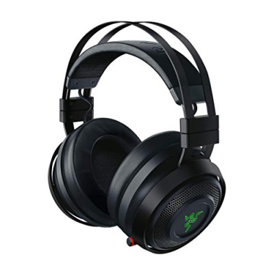 Razer Nari Ultimate – Auriculares Inalámbricos Tecnología HyperSense, THX Spatial Audio, Almohadillas con Gel de enfriamiento, Auriculares Gaming compatibles con PC, PS4, Switch y Dispositivos móviles
