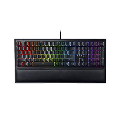 Razer Ornata V2 – Teclado Gaming, Teclado de membrana mecánica con Iluminación Razer Chroma RGB, Switch Mecánico, ES Layout, Color Negro