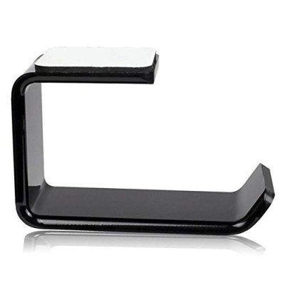 sahnah – Simple Headphone Stand Hanger Hook Tape Under Desk Dual Headset Mount Holder