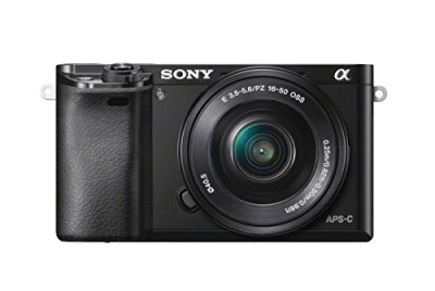 Sony A6000 – Cámara EVIL de 24 MP (pantalla de 3″, estabilizador óptico, vídeo Full HD, WiFi, Sony Minolta), negro – Kit cuerpo con objetivo 16 – 50 mm con estabilizador de imagen