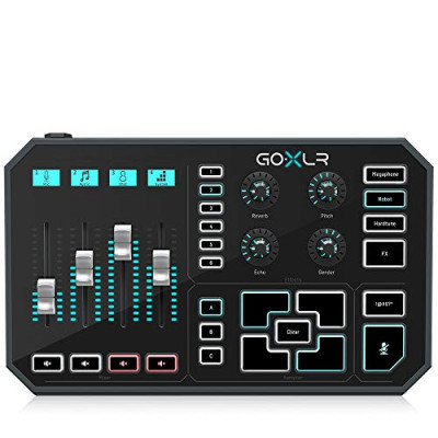 TC Helicon GoXLR – Mezclador, Sampler, FX de Voz para Streamers, Regular